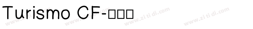 Turismo CF字体转换